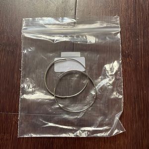 Silver Hoop Earrings